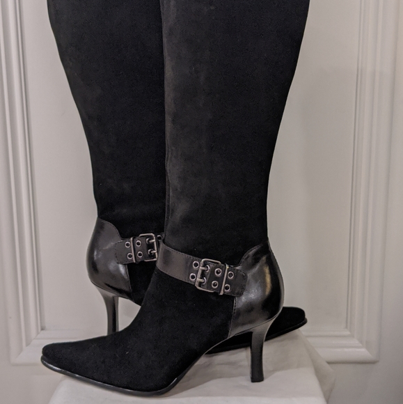 Franco Sarto Shoes - Beautiful leather/ suede boots by Franco Sarto